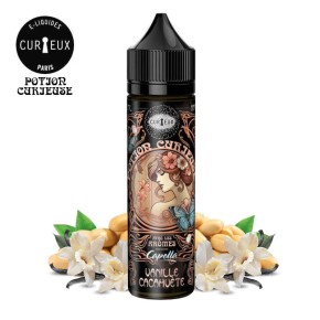 Vanille Cacahuète Potions Curieuses Curieux 50ml