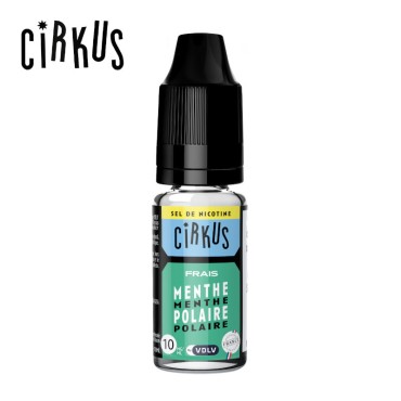 Menthe Polaire Sel de Nicotine 10ml Cirkus Menthe Polaire Sel de Nicotine 10ml Cirkus