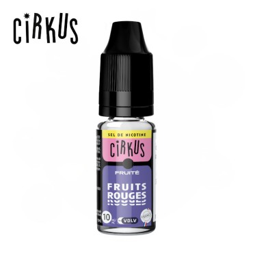 Fruits Rouges Sel de nicotine CirKus 10ml Fruits Rouges Sel de nicotine CirKus 10ml