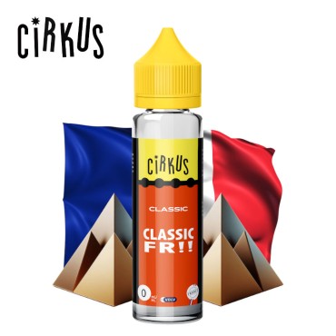 Classic FR Cirkus Authentic Edition 50ml - Sans nicotine Classic FR Cirkus Authentic Edition 50ml - Sans nicotine