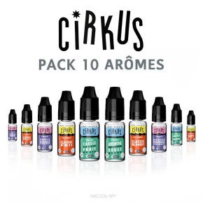 Pack arômes Cirkus 10ml