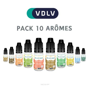 Pack arômes VDLV 10 ml Pack arômes VDLV 10 ml