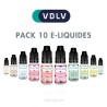 Pack 10 E-liquides VDLV