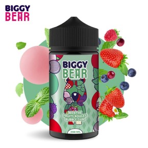 Menthe Fruits Rouges Bubble Gum Biggy Bear 200ml