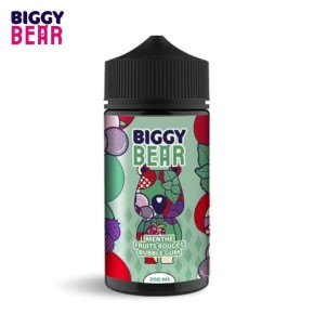 Menthe Fruits Rouges Bubble Gum Biggy Bear 200ml