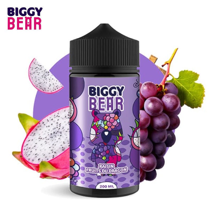 Raisin Fruit du Dragon Biggy Bear 200ml