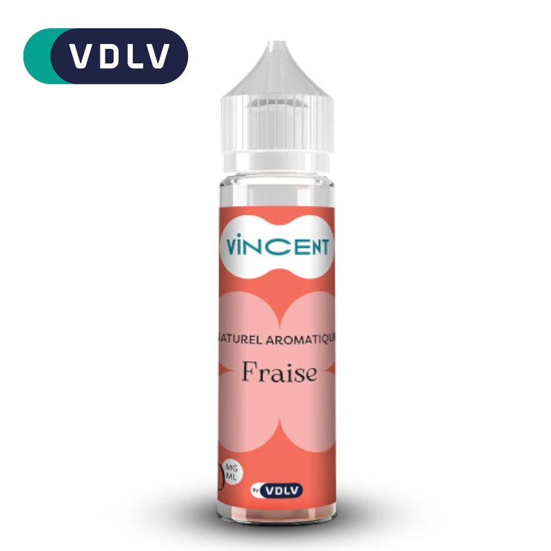 E-liquide Fraise VDLV 50ml - 6 mg