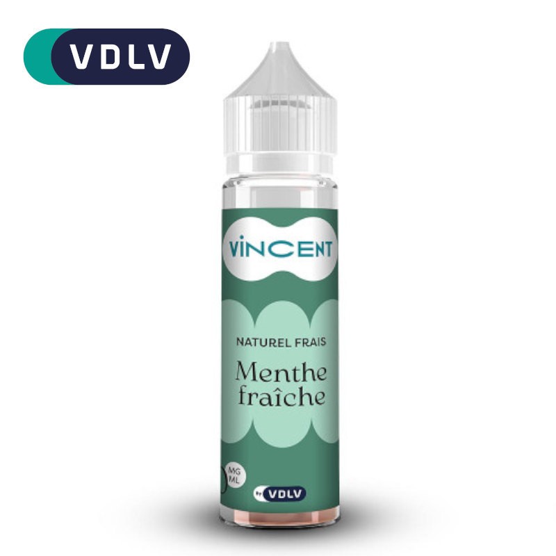 E-liquide Menthe Fraîche VDLV 50ml - 6 mg