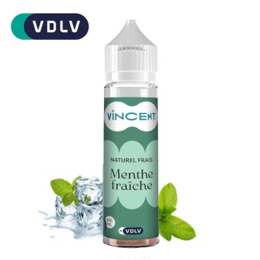 E-liquide Menthe Fraîche VDLV 50ml - Sans nicotine E-liquide Menthe Fraîche VDLV 50ml - Sans nicotine