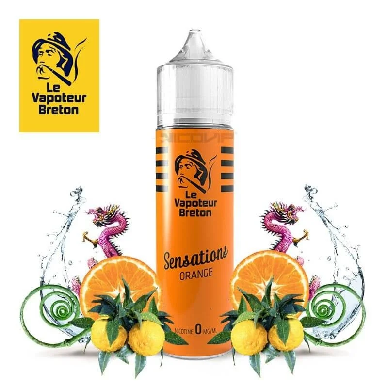 Sensations Orange Le Vapoteur Breton 50ml 2440 (R 64F)