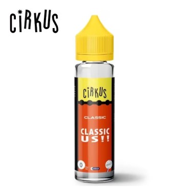 Classic US Cirkus 50ml - 6 mg Classic US Cirkus 50ml - 6 mg