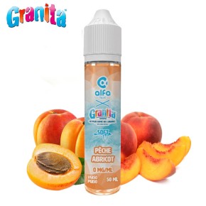 Pêche Abricot Soft Granita 50ml - Sans nicotine Pêche Abricot Soft Granita 50ml - Sans nicotine