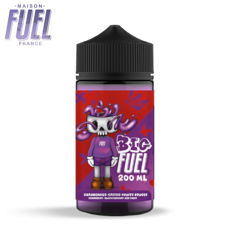 Cranberries Cassis Fruits Rouges Big Fuel 200ml 7958