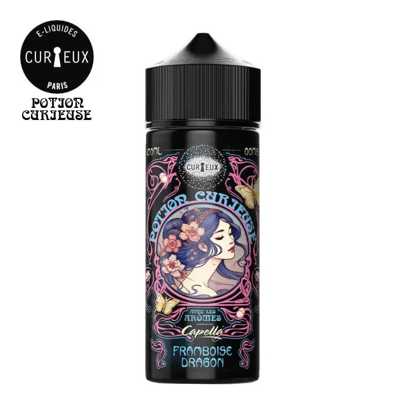 Framboise Dragon Potions Curieuses Curieux 100ml - 3 mg