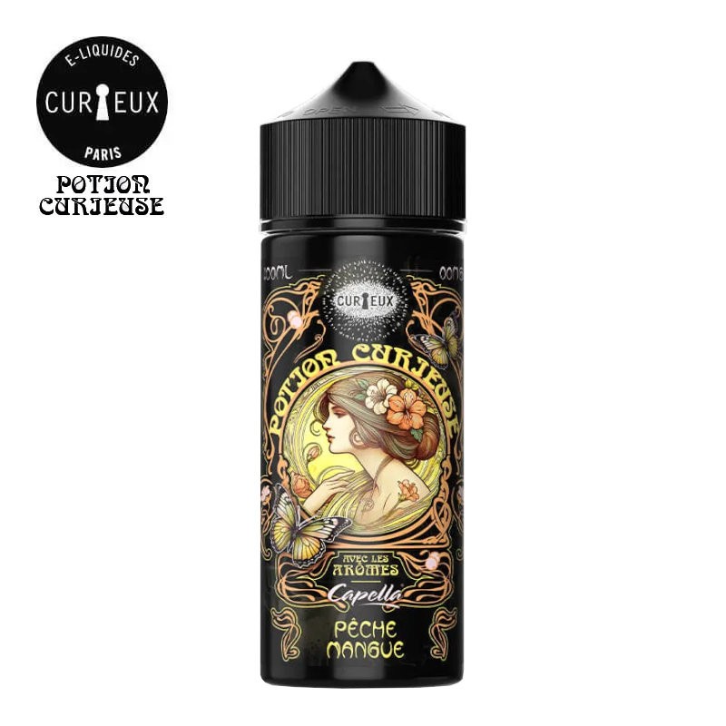 Pêche Mangue Potions Curieuses Curieux 100ml - 3 mg