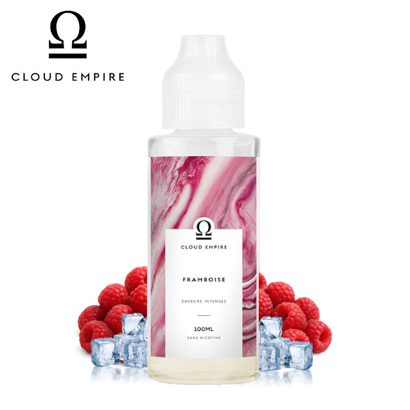E-liquide Framboise Cloud Empire Fuu 100ml - Sans nicotine