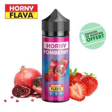 Horny Pomberry Horny Flava 100ml - Sans nicotine Horny Pomberry Horny Flava 100ml - Sans nicotine
