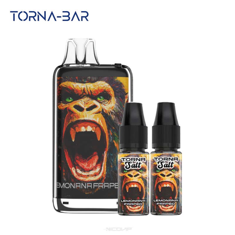 Kit Puff Torna Max 30K Lemonana Fraped Torna Bar