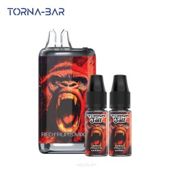 Kit Puff Torna Max 30K Red Fruits Mixed Torna Bar