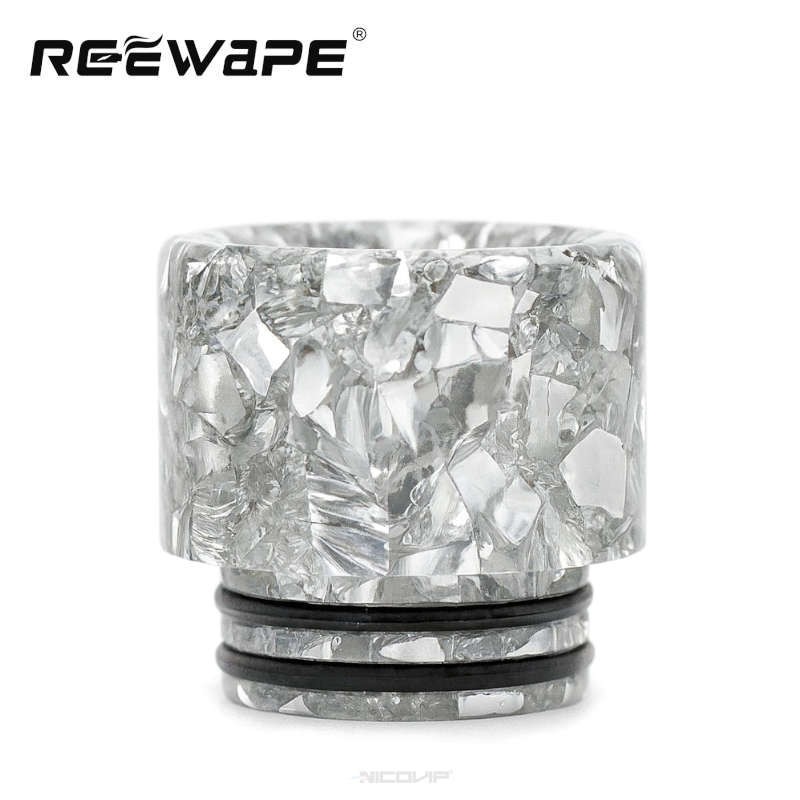 Drip Tip 810 en Résine AS182 Reewape - Blanc