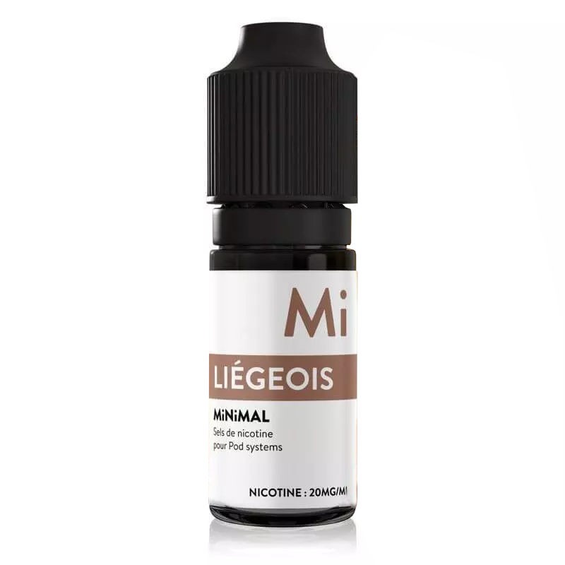 E-liquide Liégois Minimal 10ml