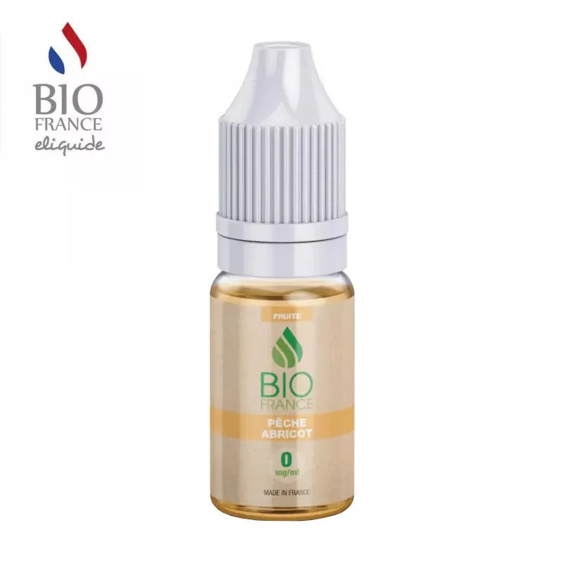 Pêche Abricot Bio France E-liquide 10ml