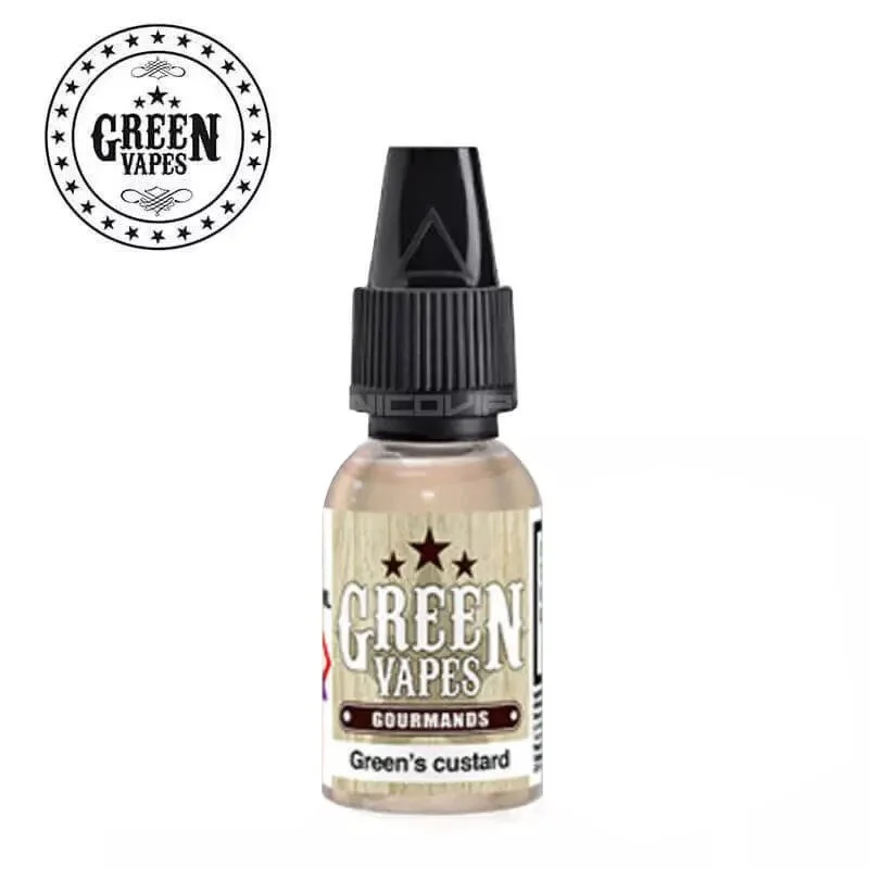 Green’s Custard Green Vapes 10ml