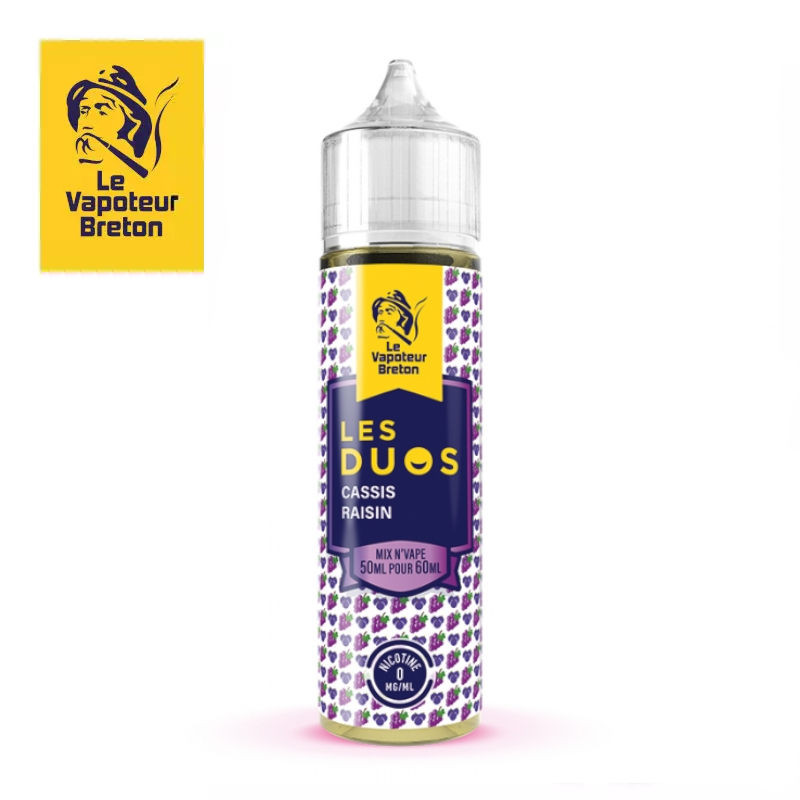 Cassis Raisin Le Vapoteur Breton 50ml
