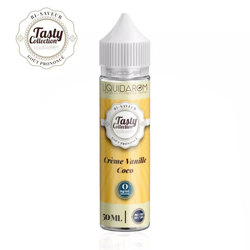 Crème Vanille Coco Tasty Collection 50ml
