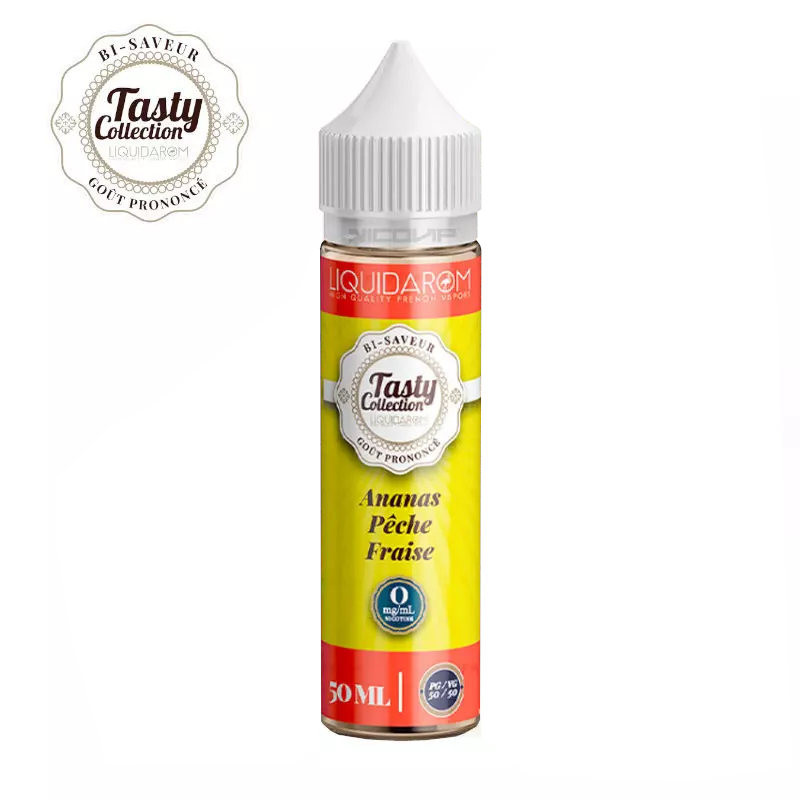 Ananas Pêche Fraise Tasty Collection 50ml