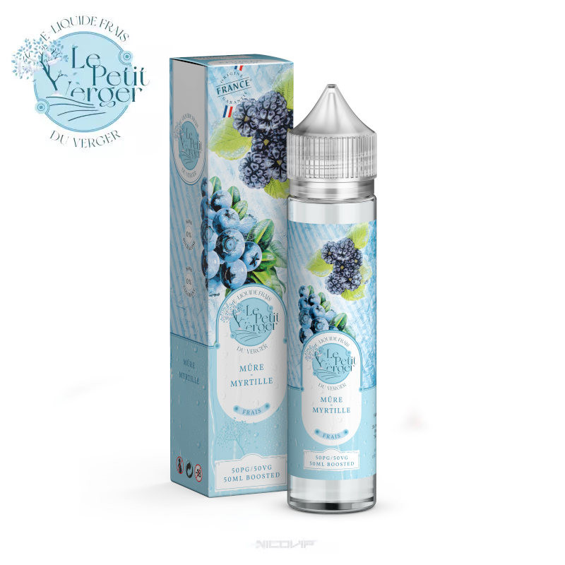 Mûre Myrtille Le Petit Verger Frais 50ml