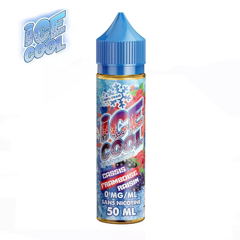Cassis Framboise Raisin Ice Cool Liquidarom 50ml