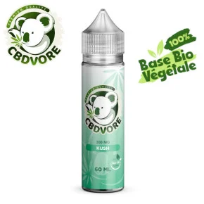 E liquide CBD Kush CBDVORE 50ml - 300 mg E liquide CBD Kush CBDVORE 50ml - 300 mg