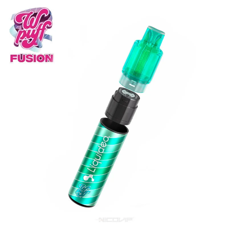 Kit Wpuff Fusion Menthe Fraîche Liquideo 2ml + flacon 10ml