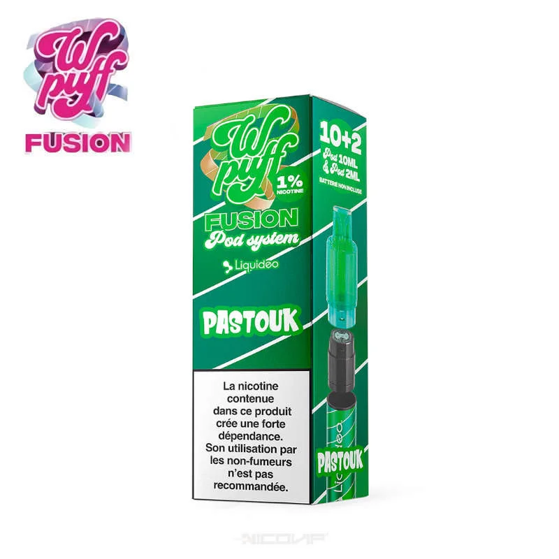 1 Cartouche Pastouk Fusion Pod System Liquideo