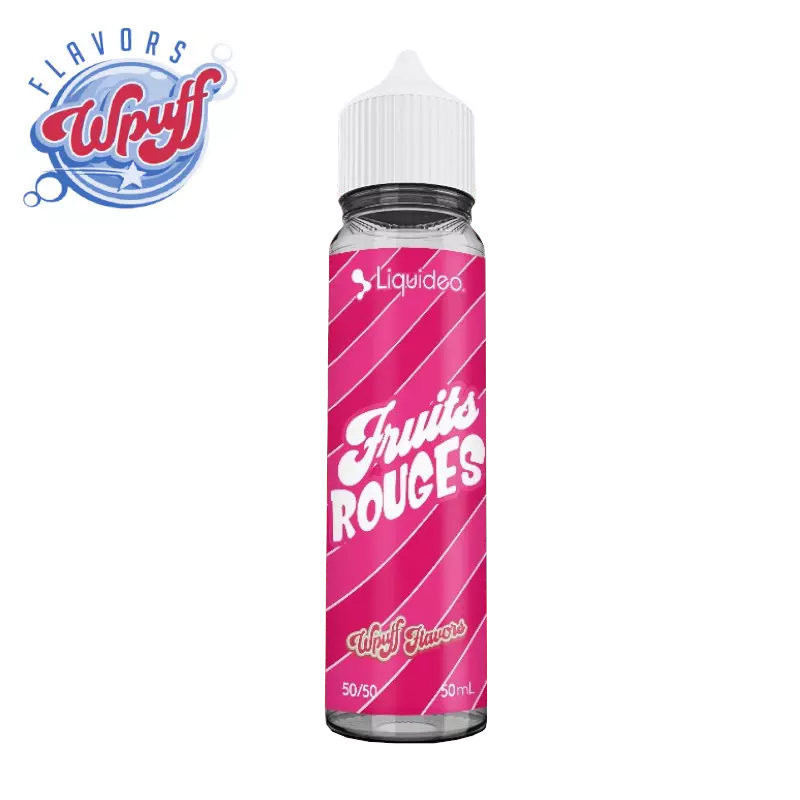 Fruits Rouges Wpuff Flavors Liquideo 50ml