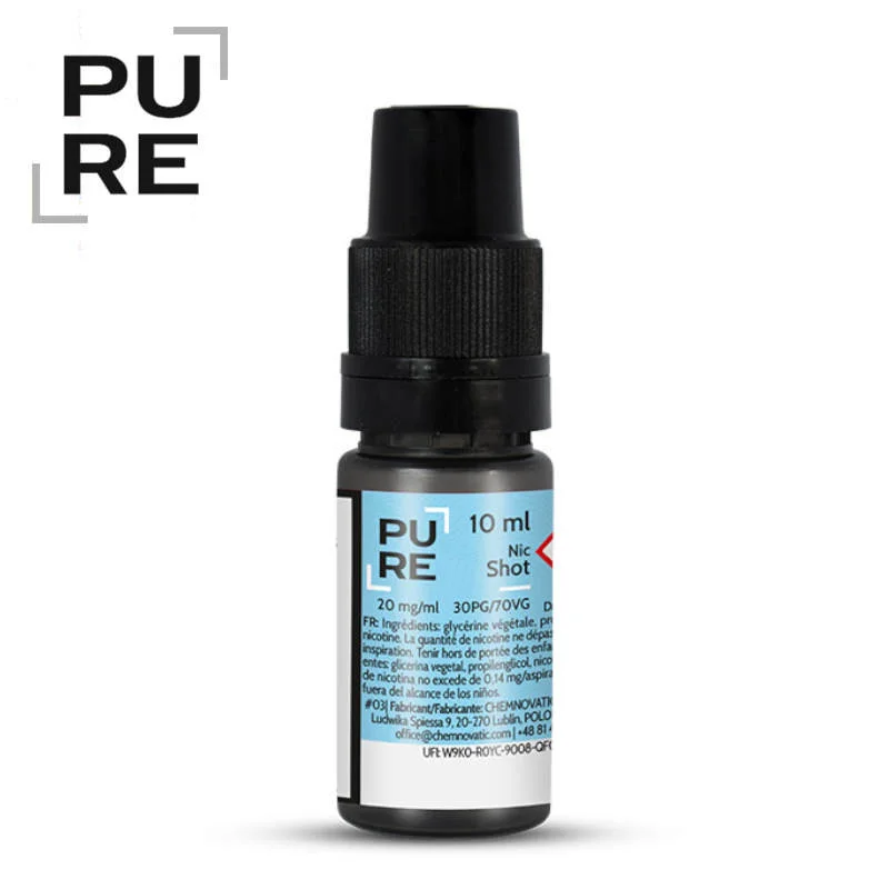 Booster Nicshot 20mg 30/70 PG/VG Pure
