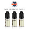 Pack 3 E-liquides Classic Nicovip