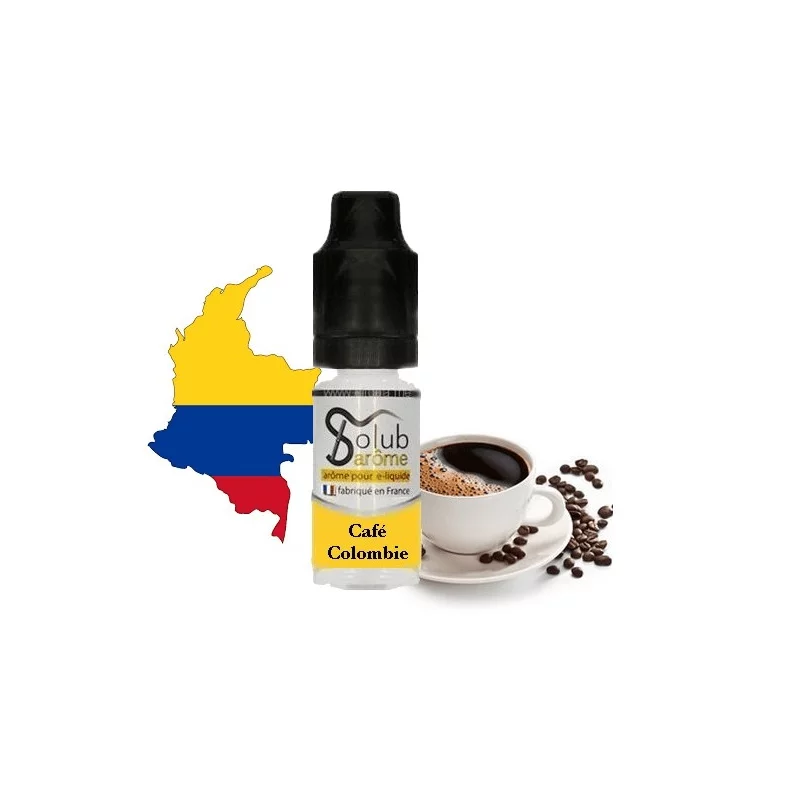 Arôme Café De Colombie Solubarome﻿ 10ml 1241 (V 25B)