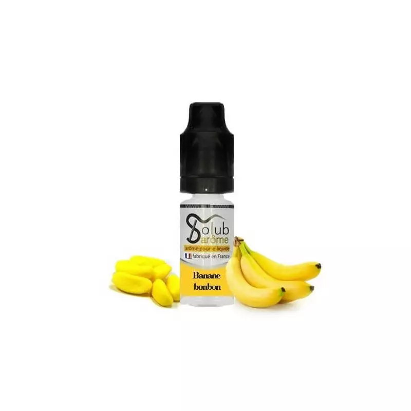 Arôme Banane Bonbon Solubarome﻿ 10ml 1267 (V 24B)