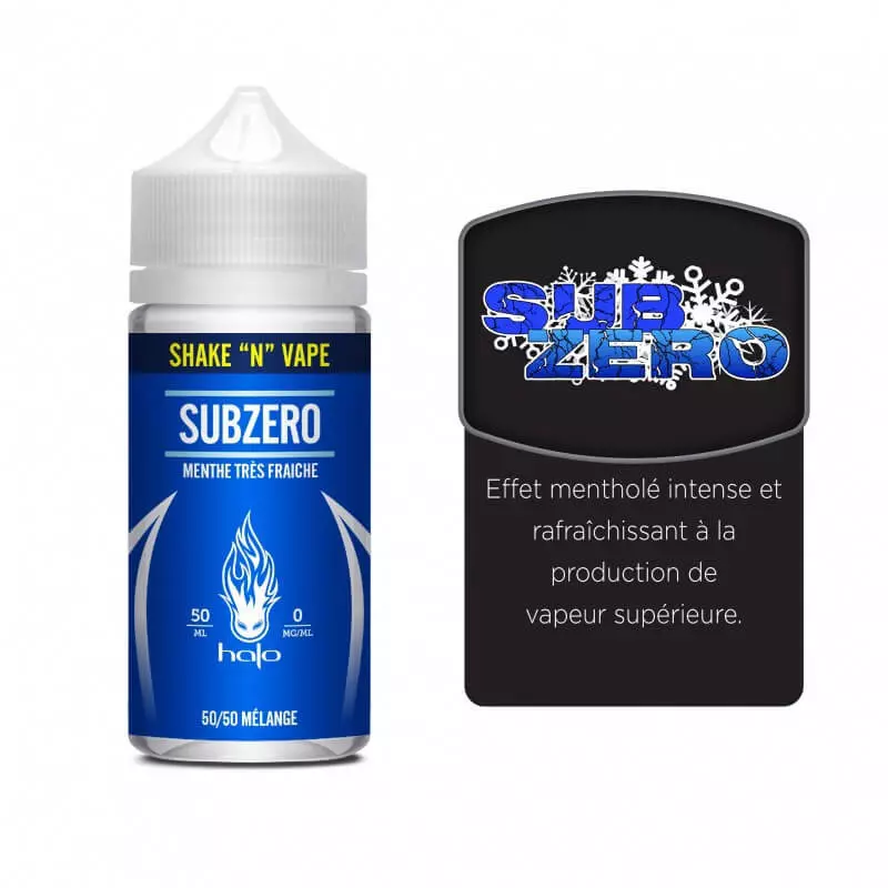 Subzero Halo Shake n Vape 50ml 1439