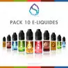 Pack 10 E-liquides Crazy Savourea P1985*