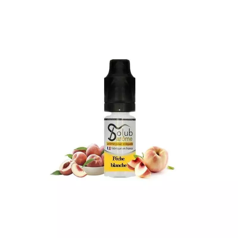 Arôme Pêche Blanche Solubarome 10ml 2084 (V 25E)