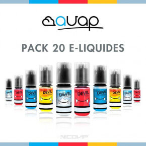 Pack 20 E-liquides Avap