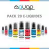 Pack 20 E-liquides Avap P2162*