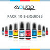 Pack 10 E-liquides Avap