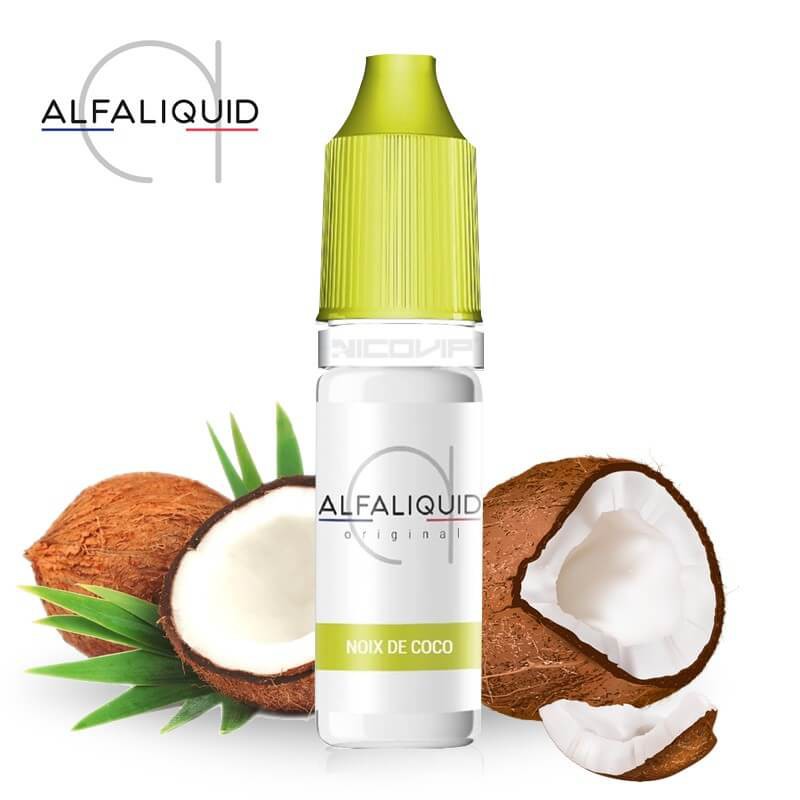 E-liquide Noix de Coco Alfaliquid 10ml