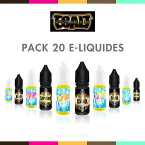 Pack 20 E-liquides Salt