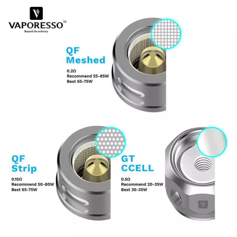 3 Résistances SKRR Vaporesso 2350