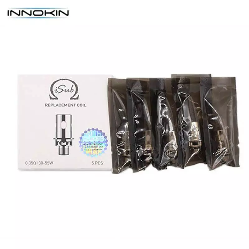 Pack 5 résistances Plex3D 0,35 ohms Innokin 2462 A1G